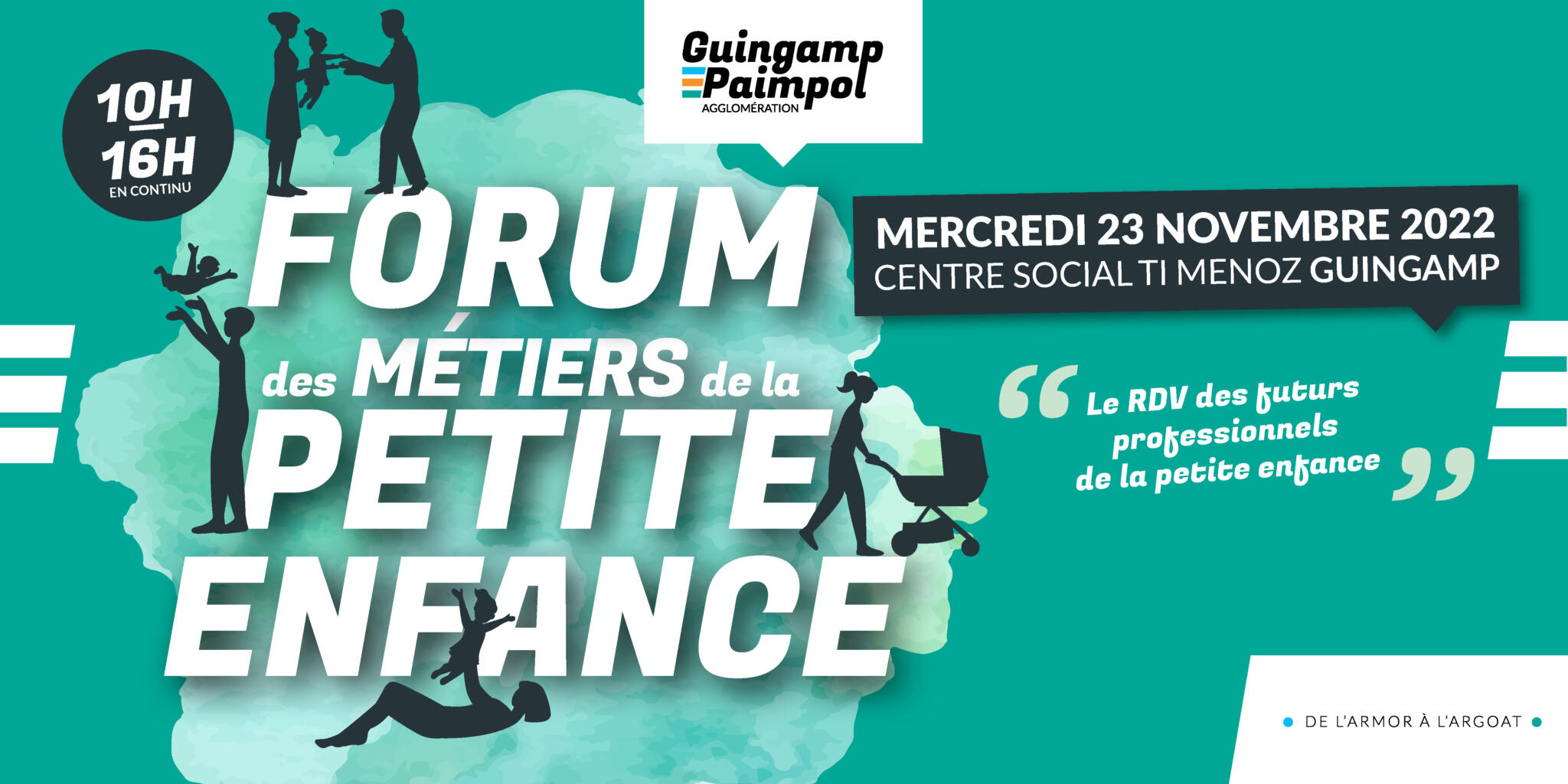 Forum des métiers de la Petite Enfance Guingamp Paimpol Agglomération