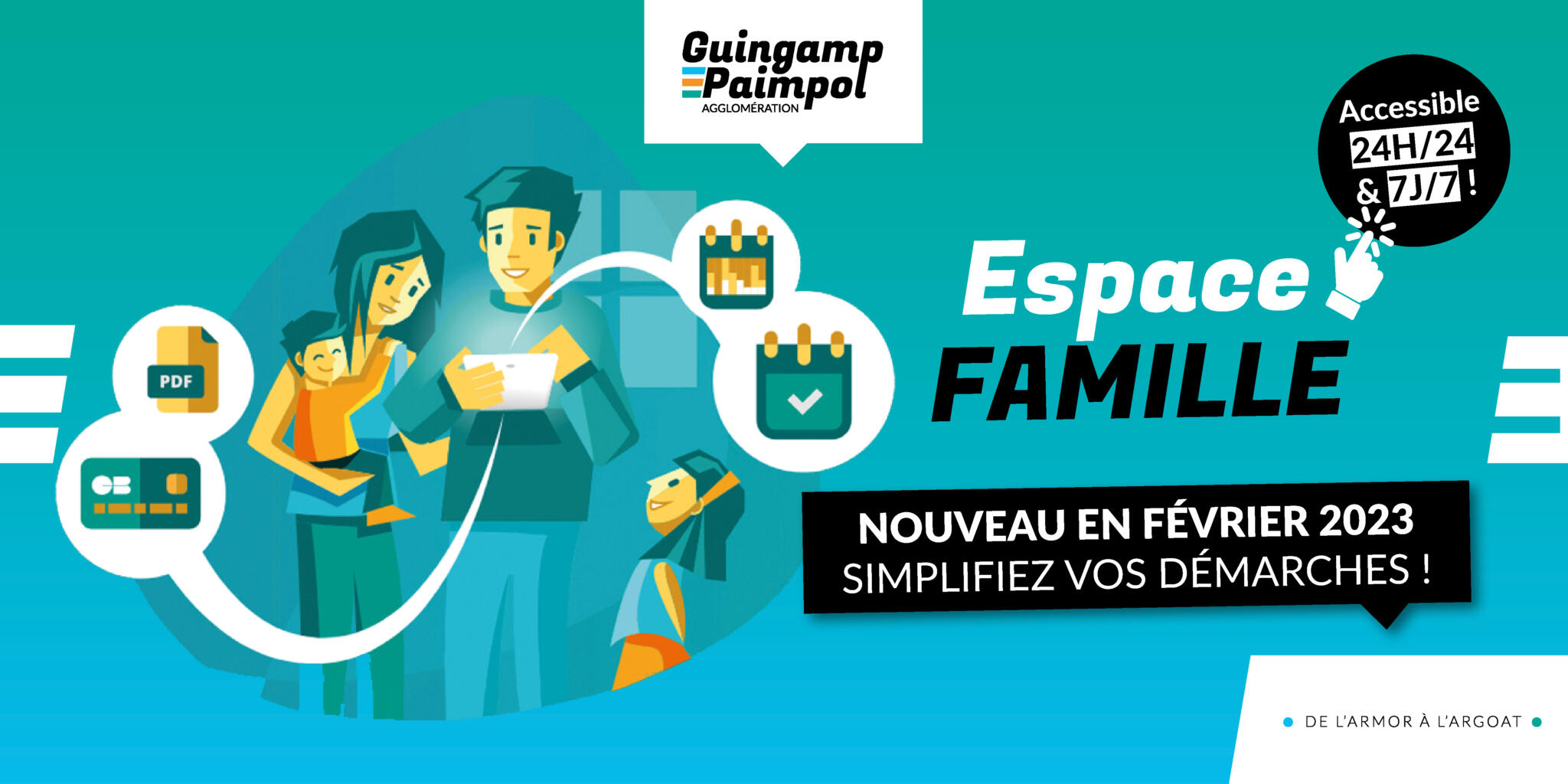 Nouvel espace famille Guingamp Paimpol Agglomération